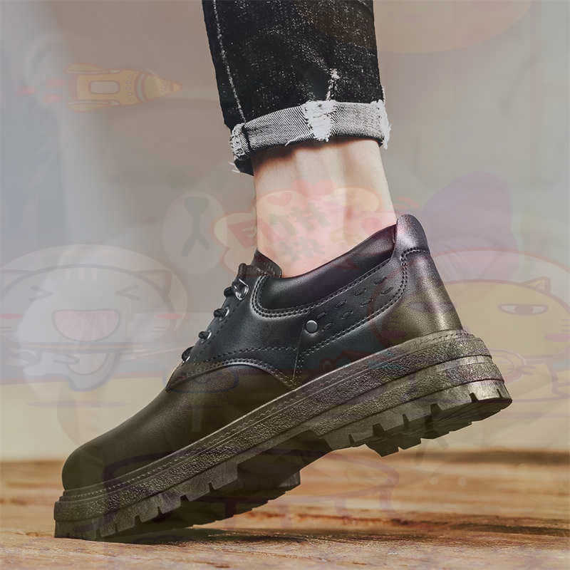 Home Gym Gold - Zapatillas deportivas de cuero Natural oscuro