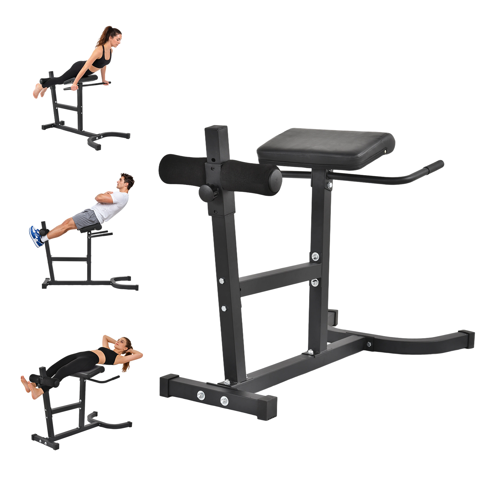 Home Gym Weight Bench - Banco de Hiperextensión (Silla Romana) –