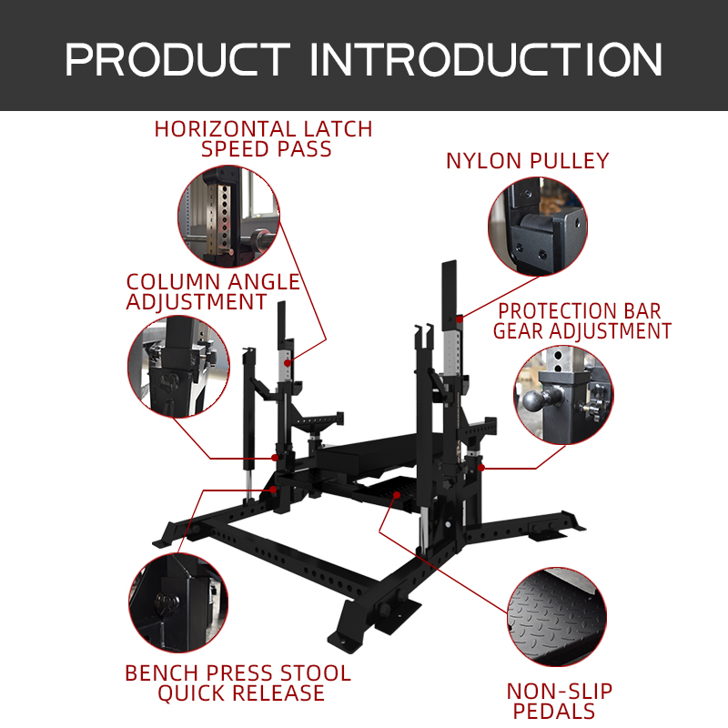 Home Gym Gold - Banco de Pesas Ajustable para Gimnasio