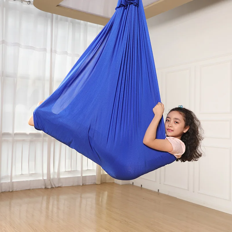 Yoga Trapeze Swing - Hamaca elástica de 150x280cm para interiores,