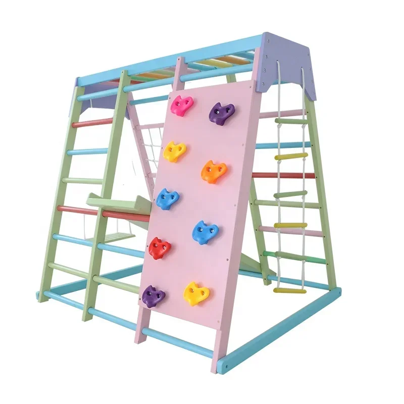 Home Gym Equipment Set - Set de Escalada de Madera para