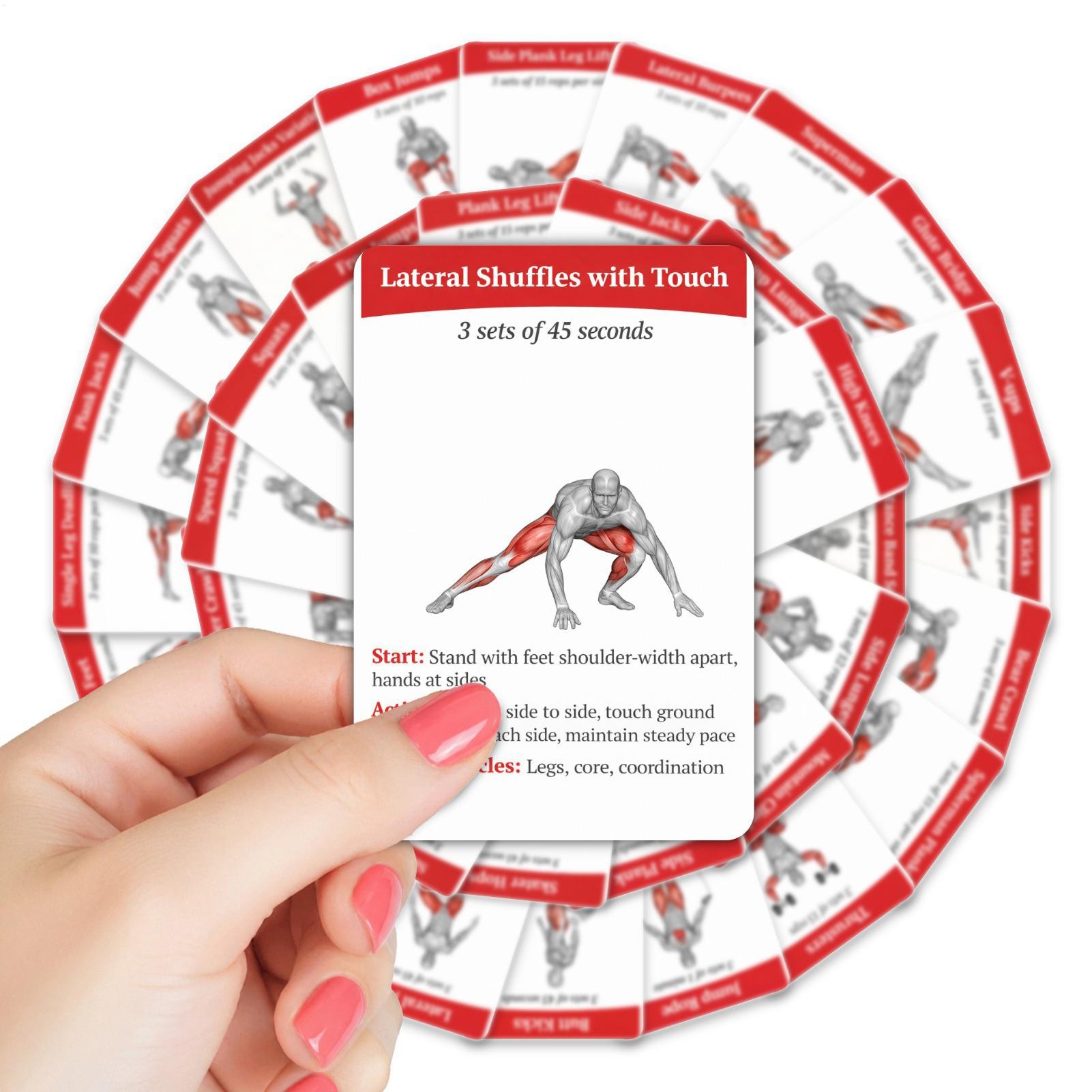 Tarjetas de Ejercicio, Paquete - Home Gym Equipment Set reseña y precio