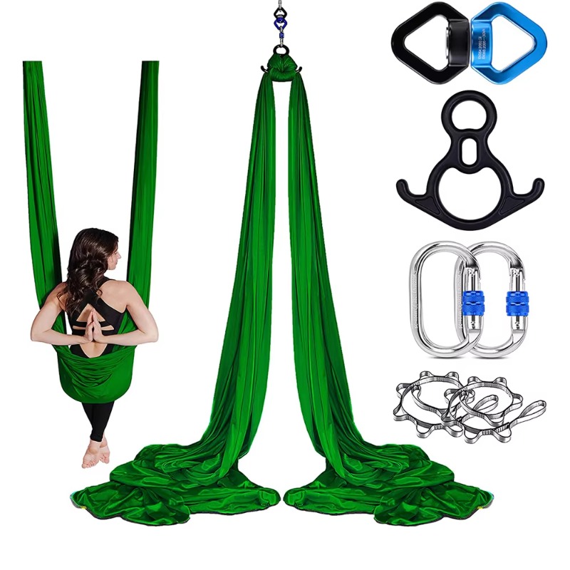 Cómodo Columpio Aéreo Ajustabl - Home Gym Equipment Set reseña y precio