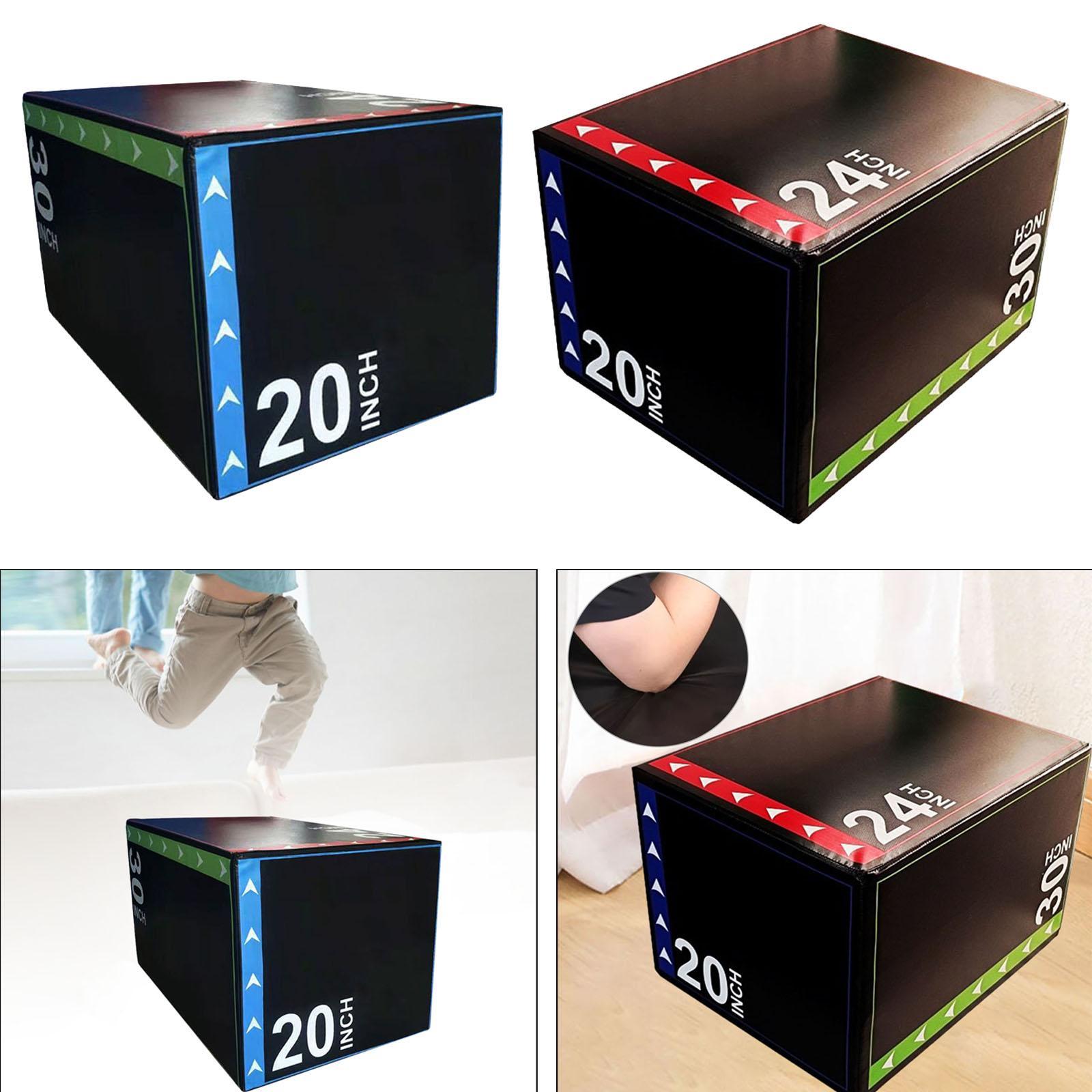 Caja de salto 3 en 1, caja fot - Home Gym Equipment Set reseña y precio