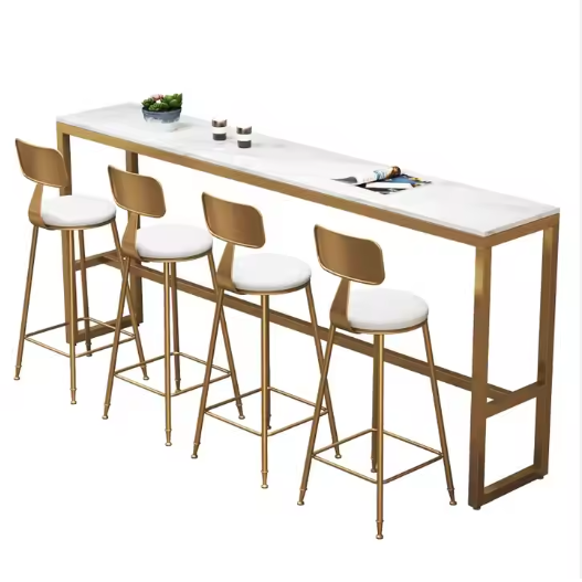 Silla de Bar Dorada Leisure co - Home Gym Gold reseña y precio