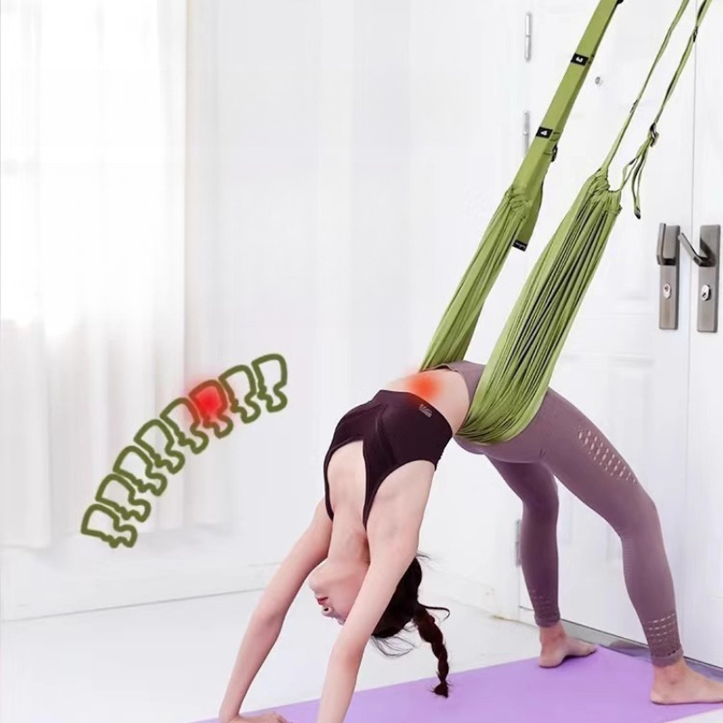 Juego de hamaca aérea ajustabl - Yoga Trapeze Swing reseña y precio