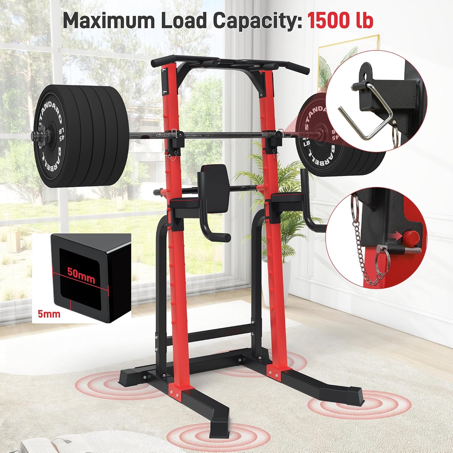 Torre de ejercicios multifunci - Home Gym Pull Up reseña y precio