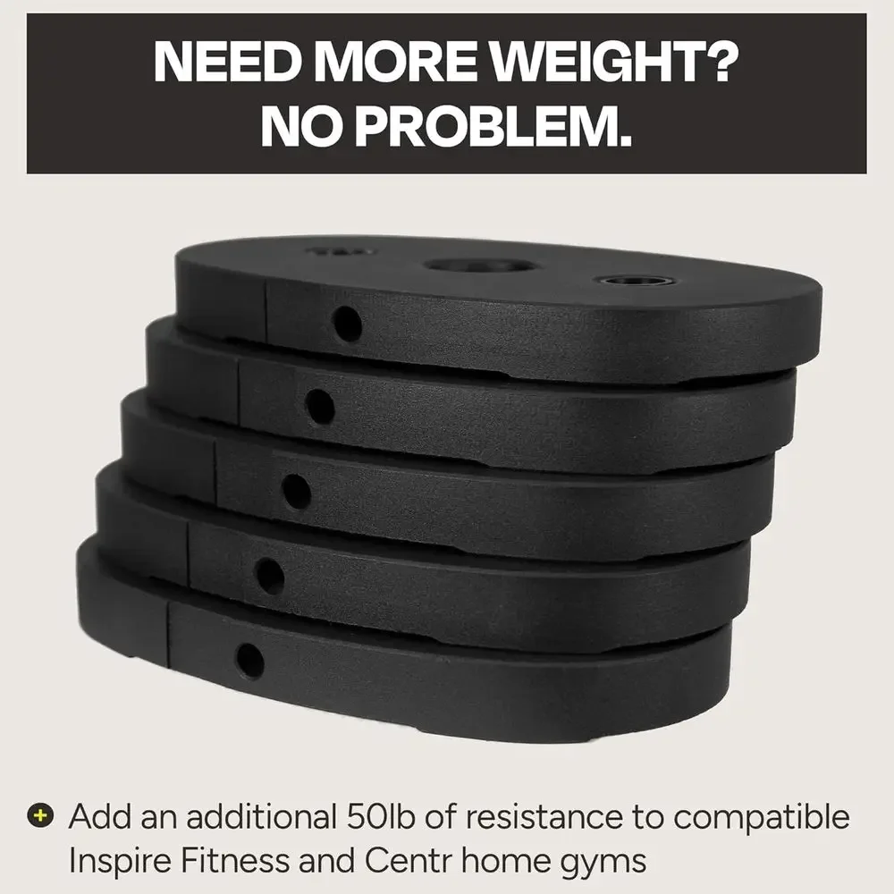 Accesorio de Peso de 50 Libras - Home Gym Cable Machine With Weight Stack reseña y precio