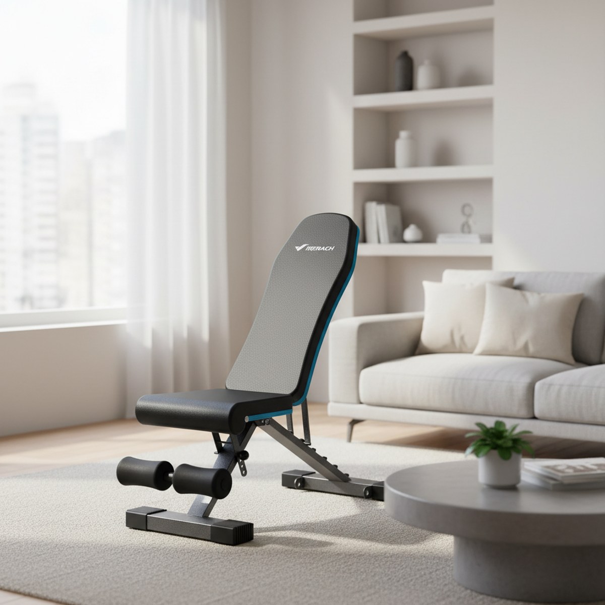 Banco de Pesas Plegable Ajusta - Home Gym Weight Bench reseña y precio