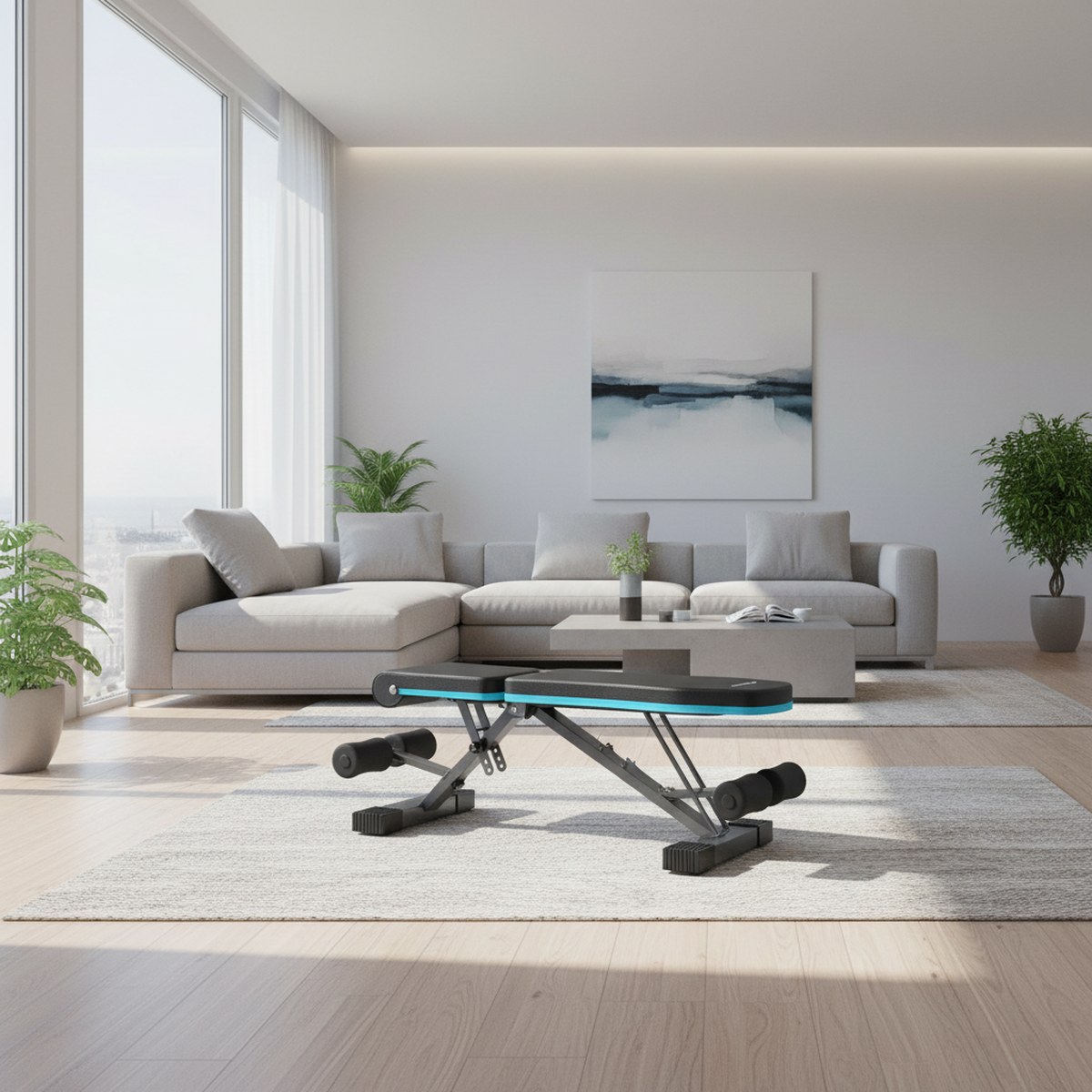 Banco de Pesas Plegable Ajusta - Home Gym Weight Bench reseña y precio
