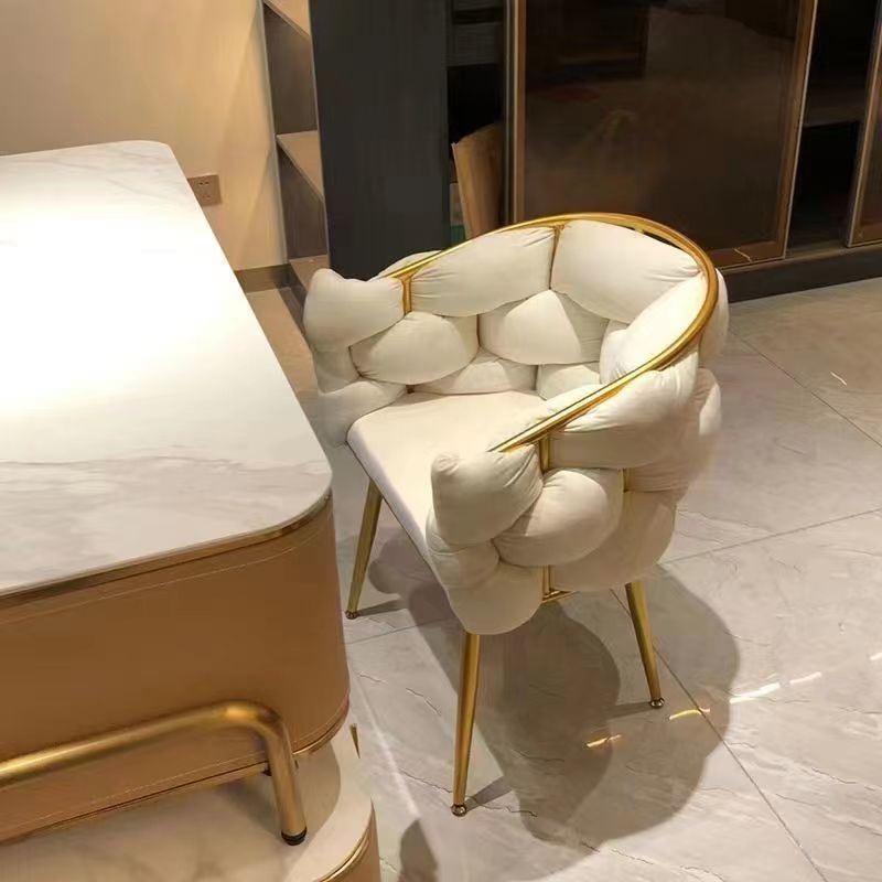 Sillón de Salón Dorado de Lujo - Home Gym Gold reseña y precio