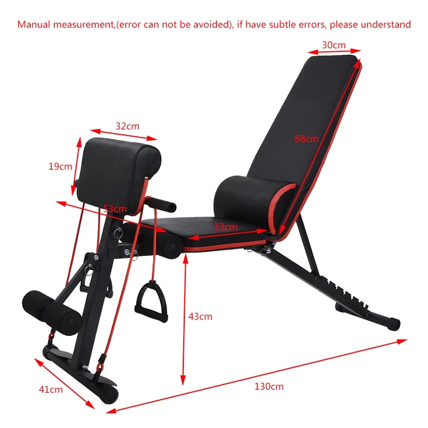 Popular Banco de Ejercicios Pl - Home Gym Weight Bench reseña y precio