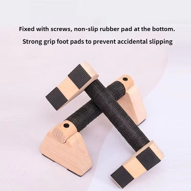 1 Par de Barras de Madera para - Push Up Stand Bar reseña y precio