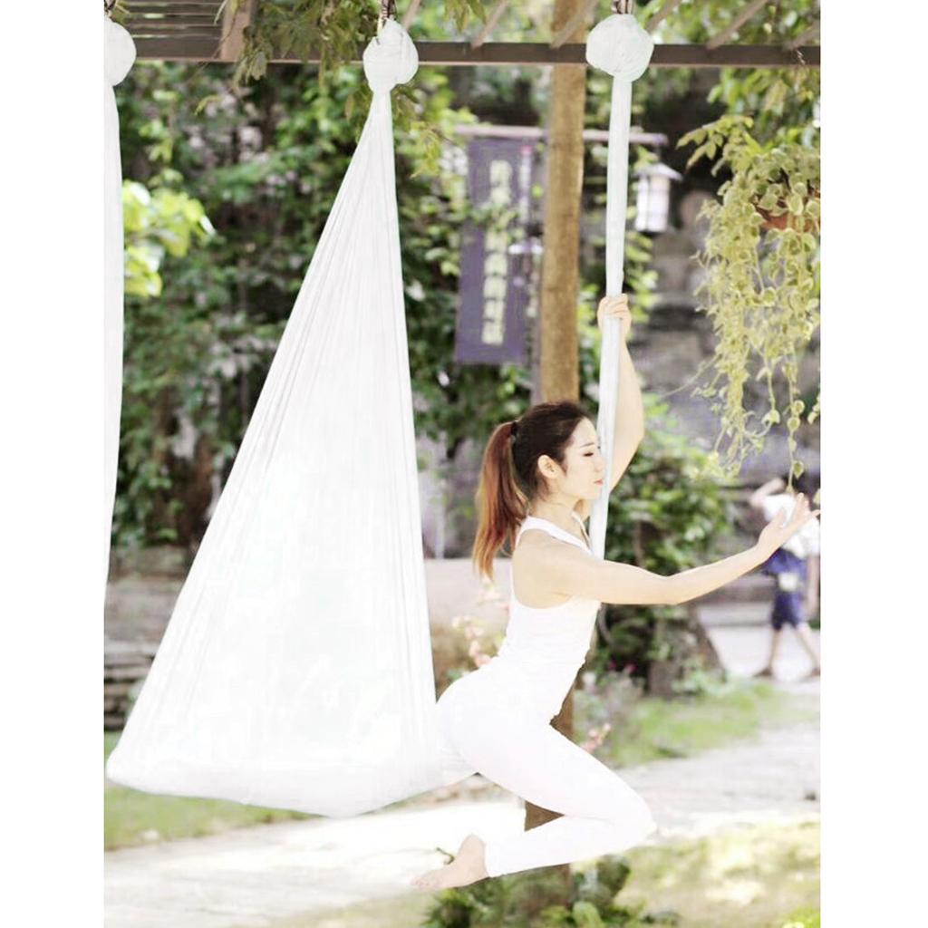 Hamaca de Yoga Aéreo de Nailon - Yoga Trapeze Swing reseña y precio