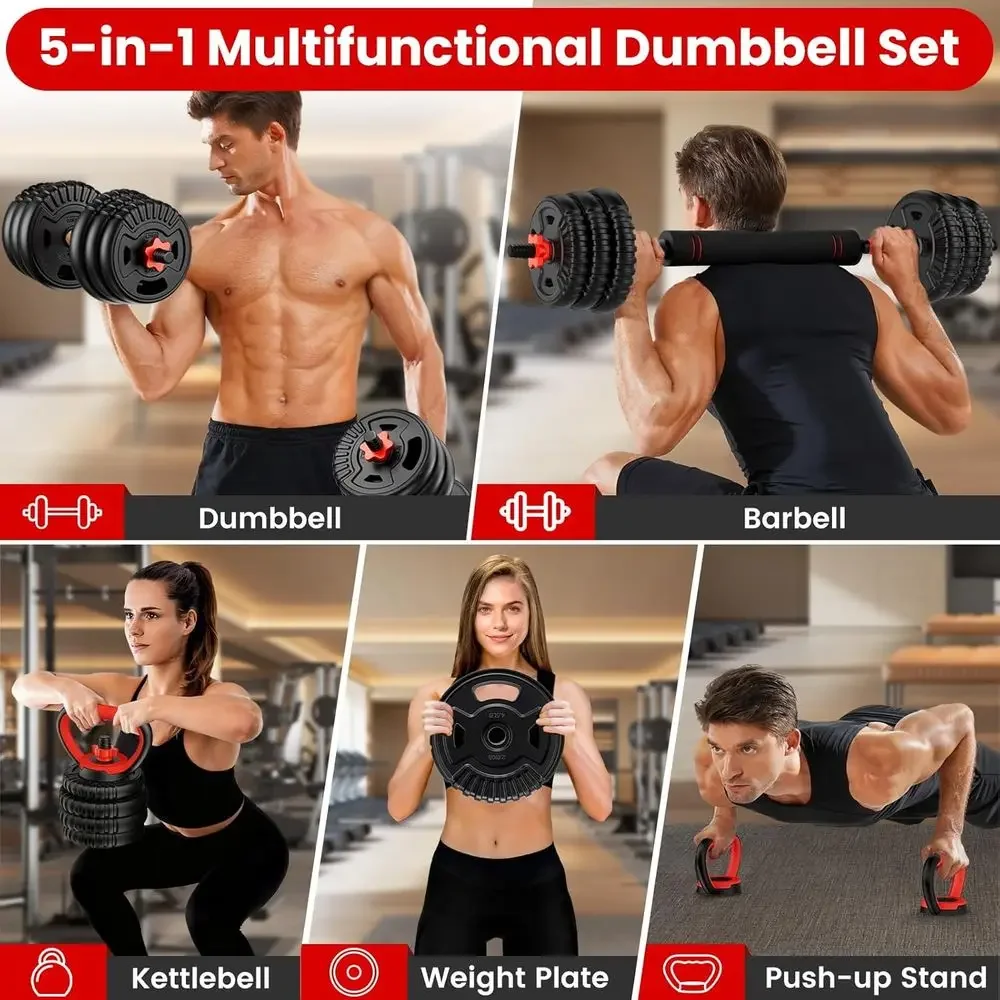 Juego de Mancuernas Ajustables - Push Up Stand Bar reseña y precio