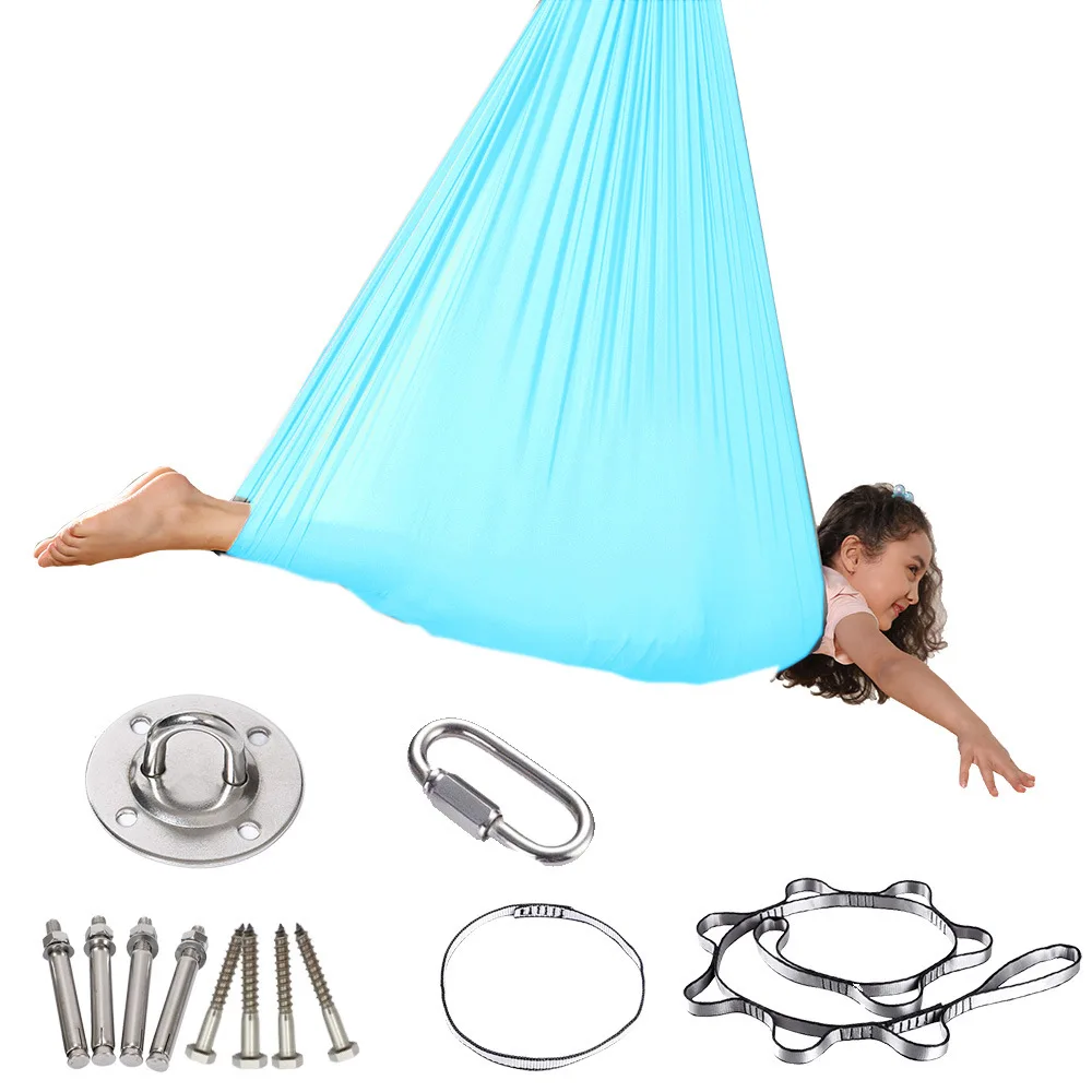 Hamaca elástica de 150x280cm p - Yoga Trapeze Swing reseña y precio