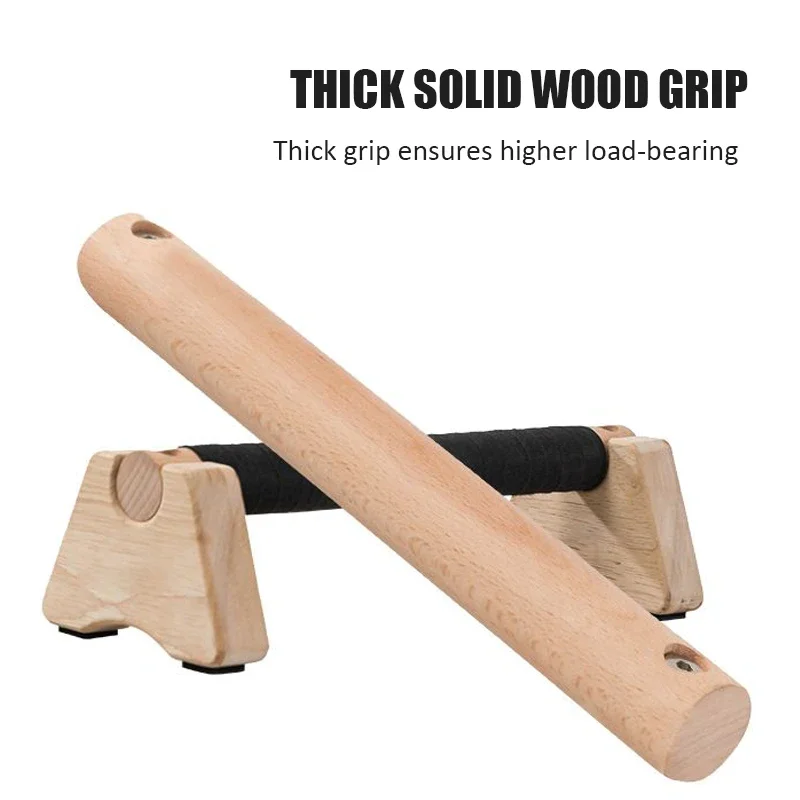 Soporte de madera para flexion - Push Up Stand Bar reseña y precio
