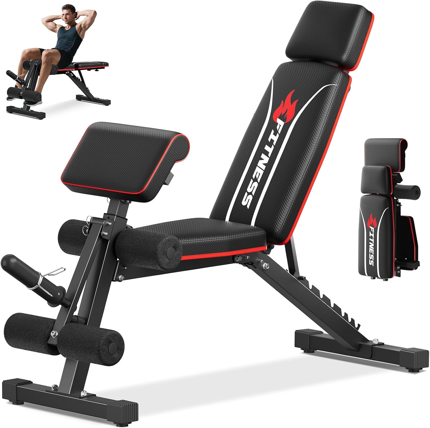 Banco de Pesas Plegable para G - Home Gym Weight Bench reseña y precio